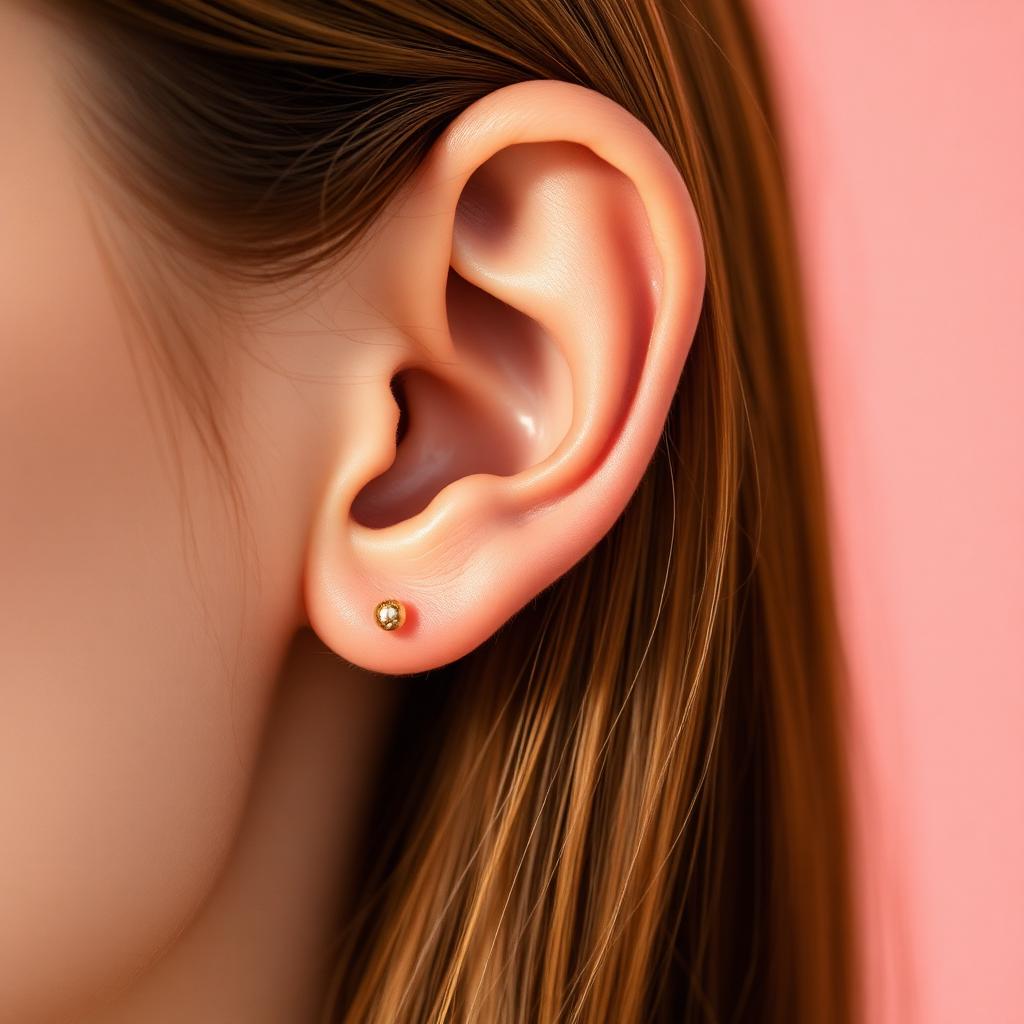 Fin piercing